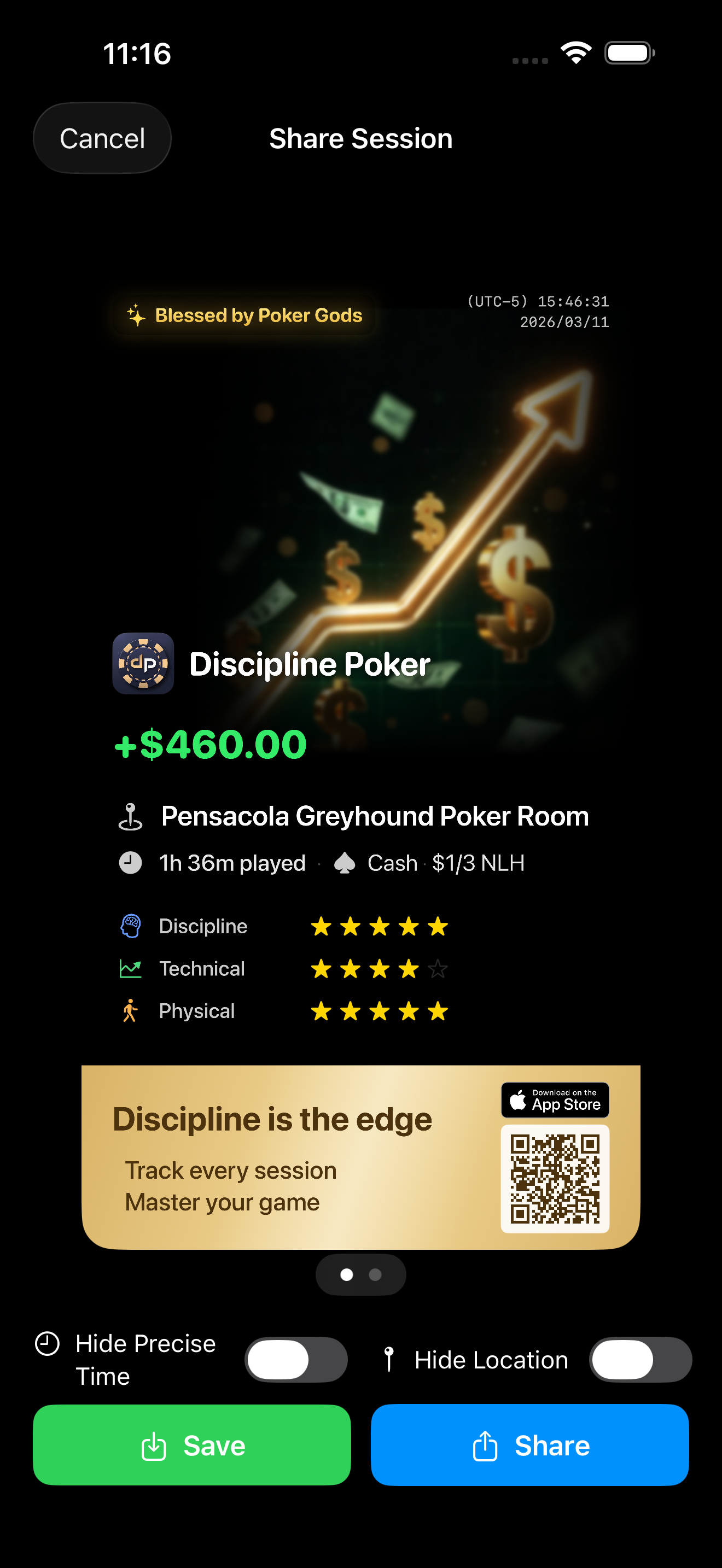 Share Session Results